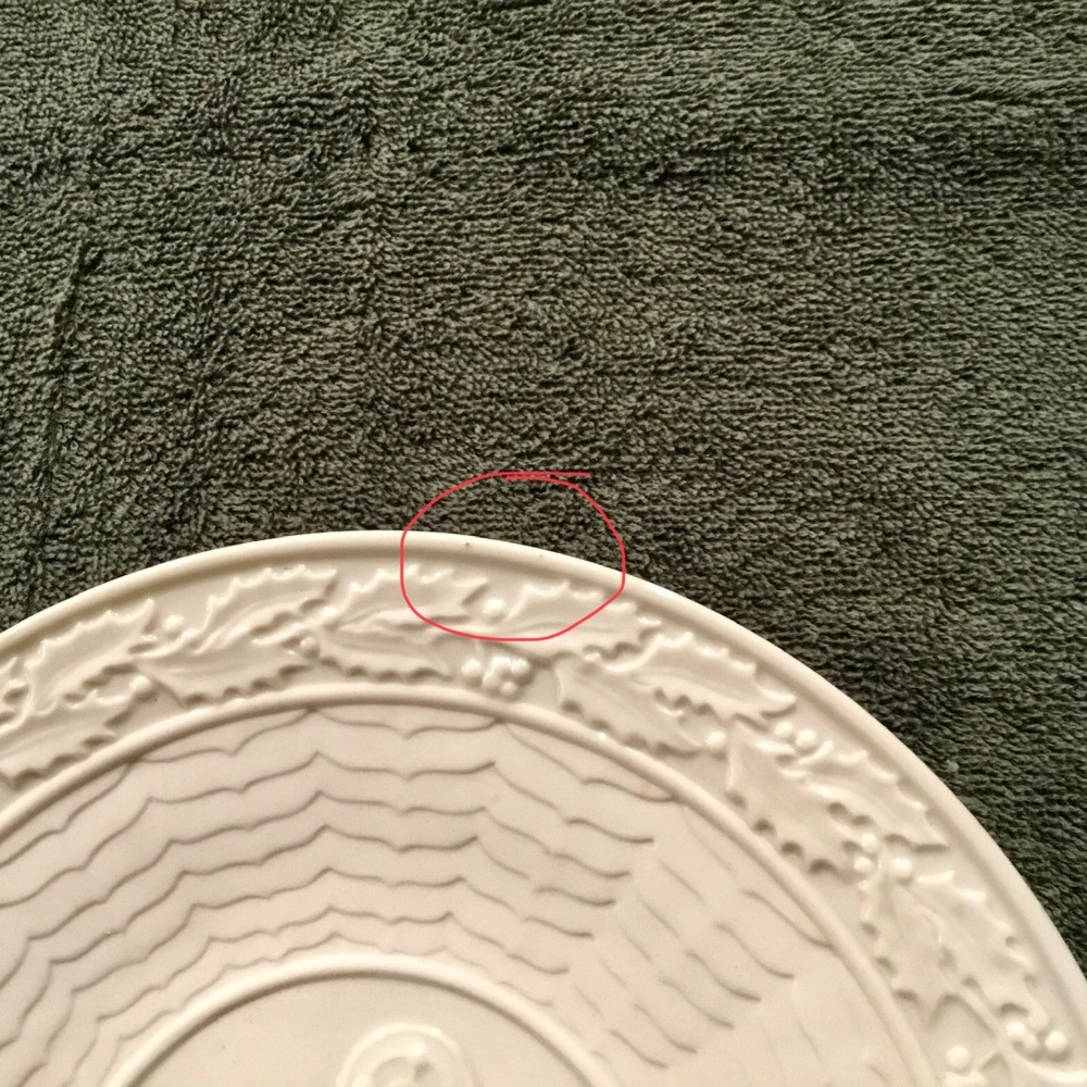 Belleek Christmas Plate 1975 Celtic Cross - Picture 3 of 3